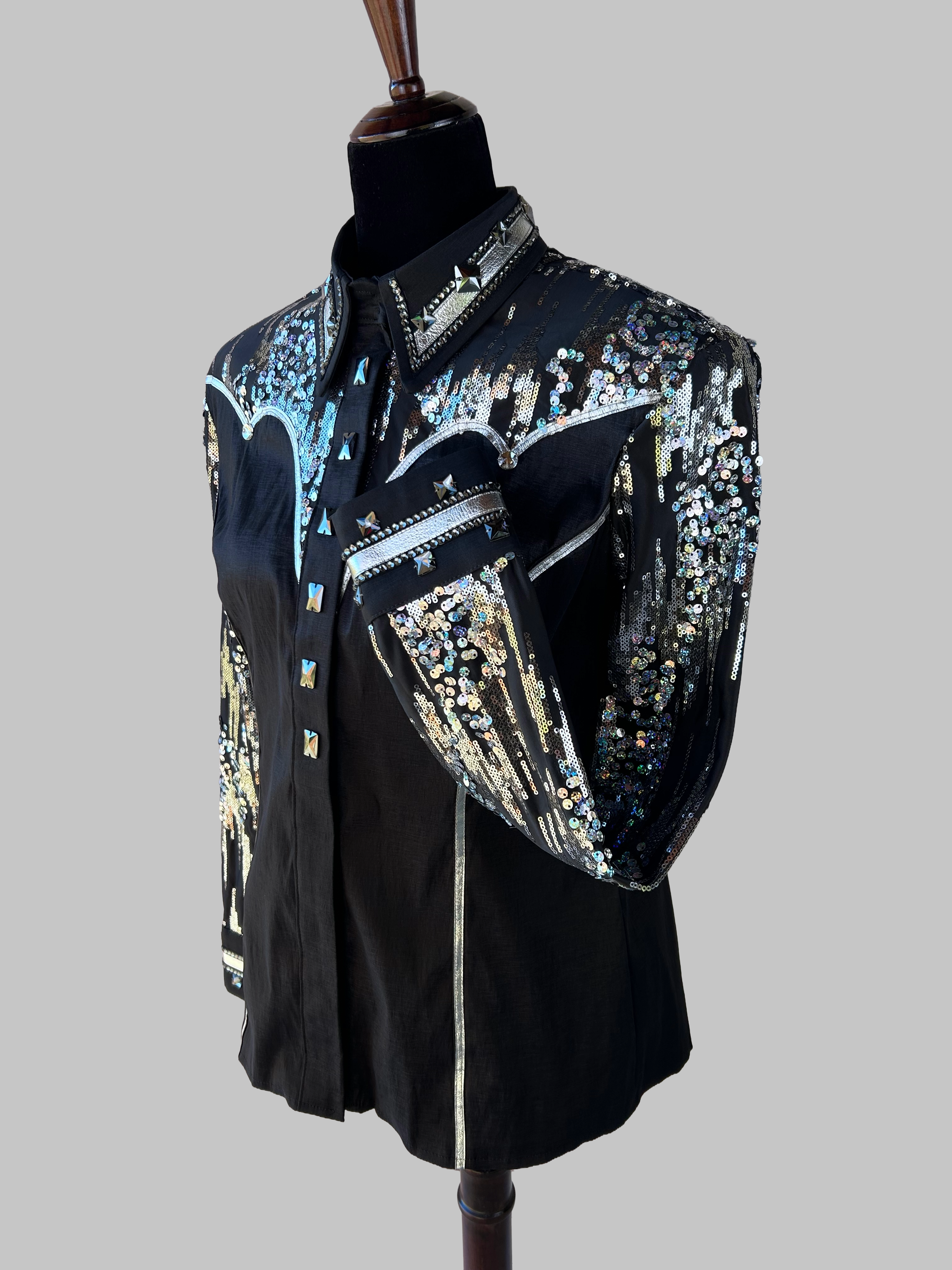 Black & Silver Horse Show Day Shirt