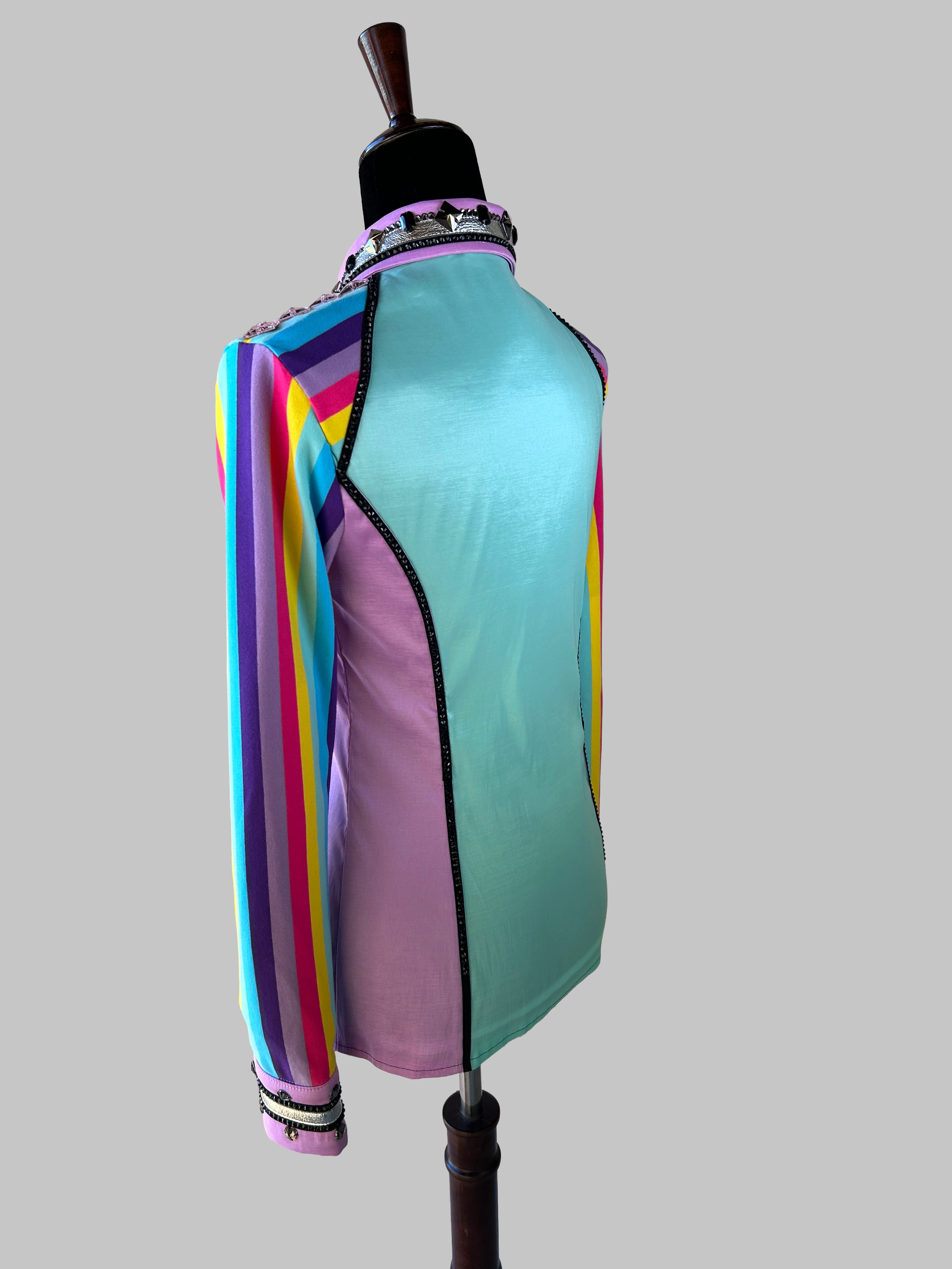 Rainbow Horse Show Day Shirt by Punchy Couture